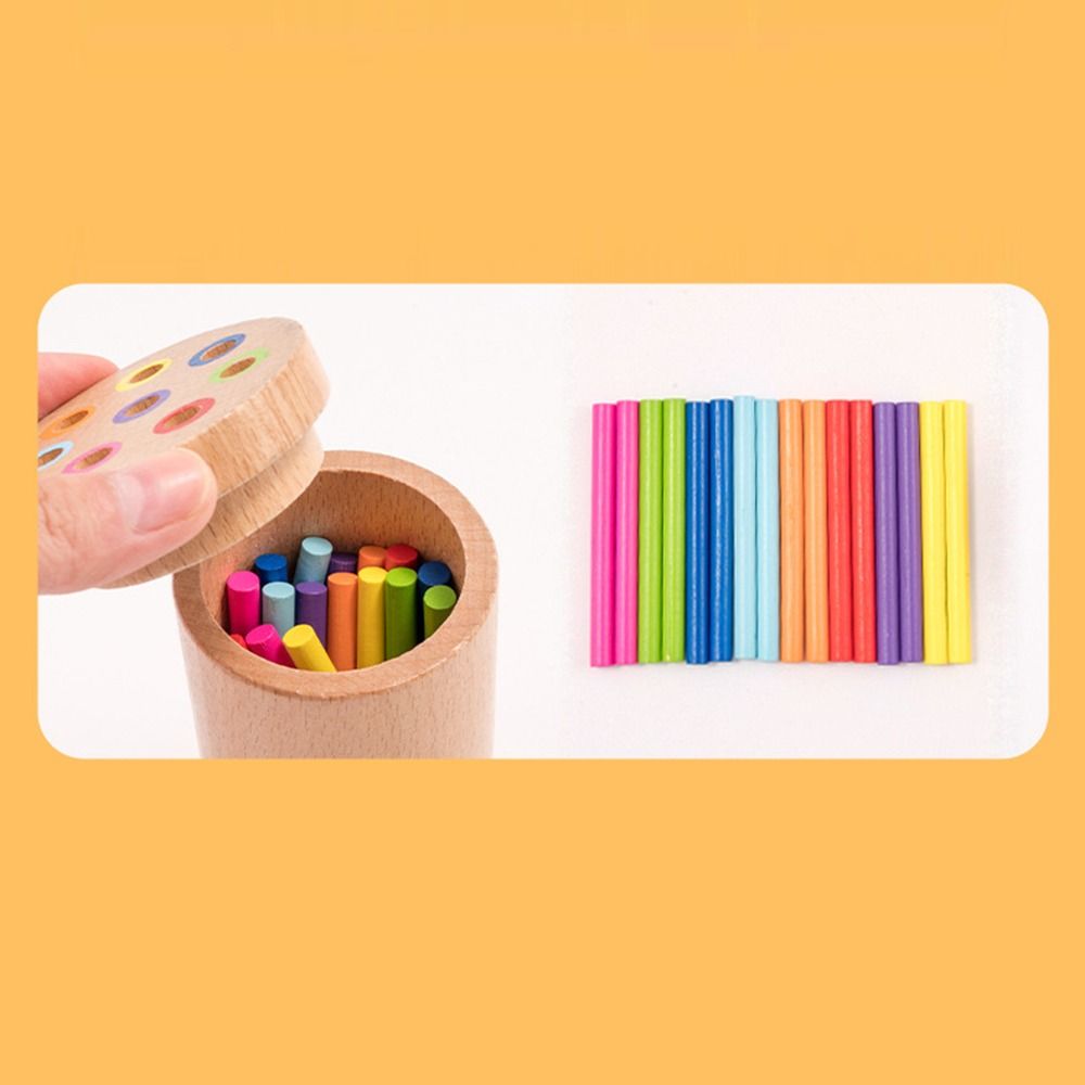 Dice Tower Wooden - 42/16 Colourful Sticks Wooden Stick Board