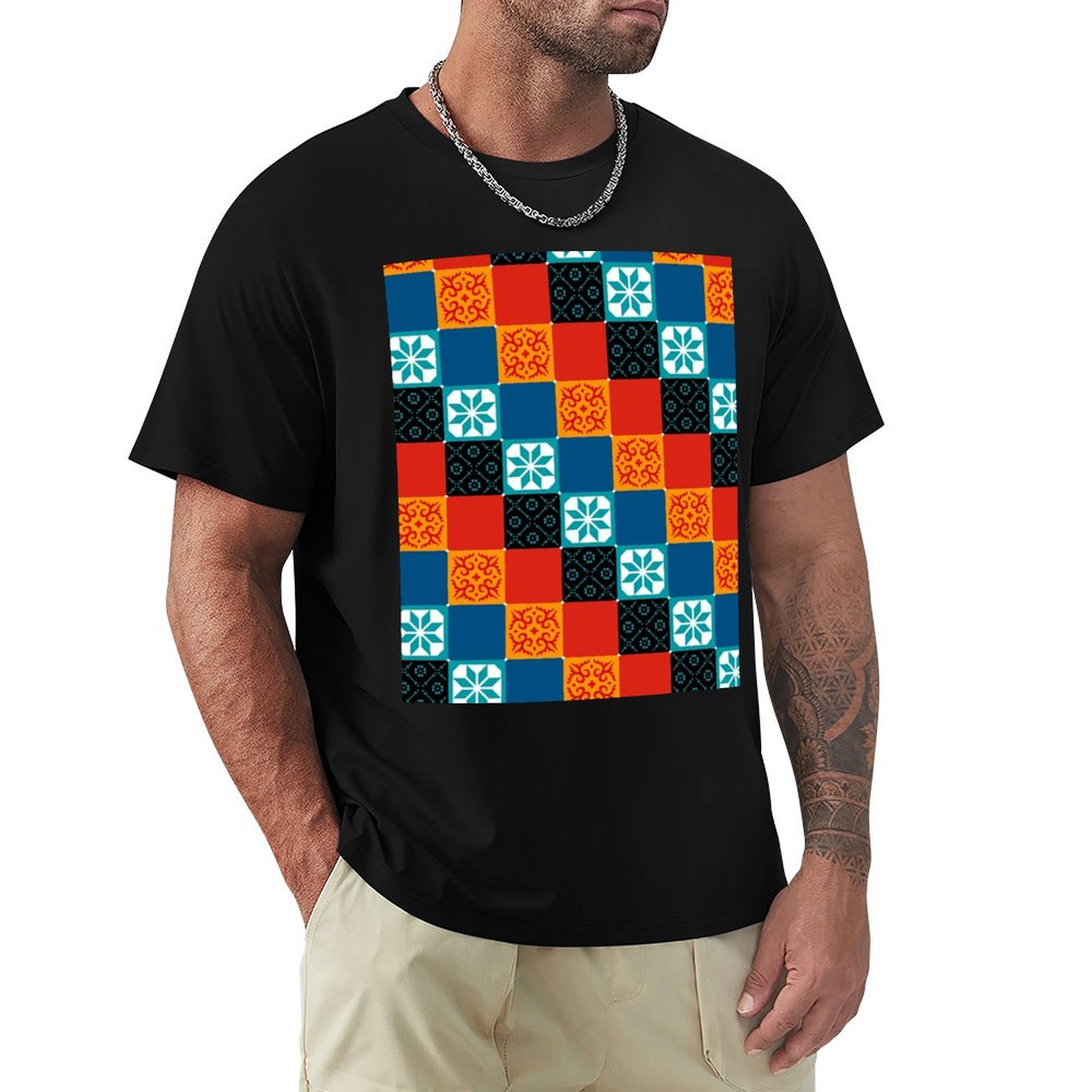 Board Game Azul - Azul Board Games Tiles T-Shirt Big