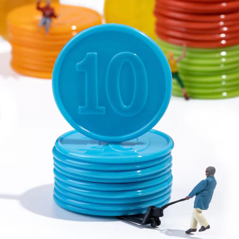 40PCS Poker Chips With Numbers - đánh giá và giá Board Game Zenith
