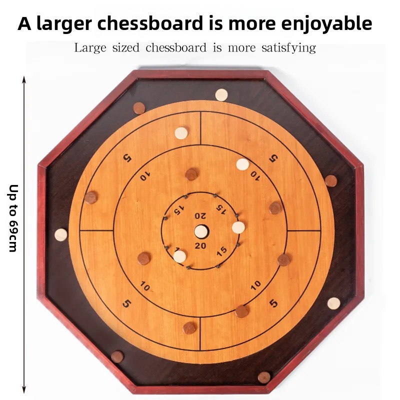 Solid Wood Crokinole Board - W - đánh giá và giá Board Game Zenith