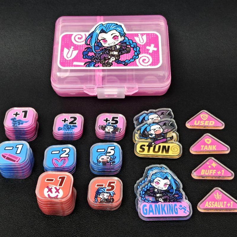 6syles TCG Teemo Acrylic TOKEN - đánh giá và giá Board Game Vector