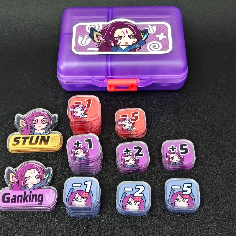 6syles TCG Teemo Acrylic TOKEN - đánh giá và giá Board Game Vector