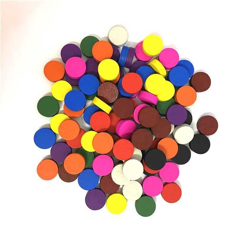 100pieces Diameter 15*5MM Wood - đánh giá và giá Board Game Vector