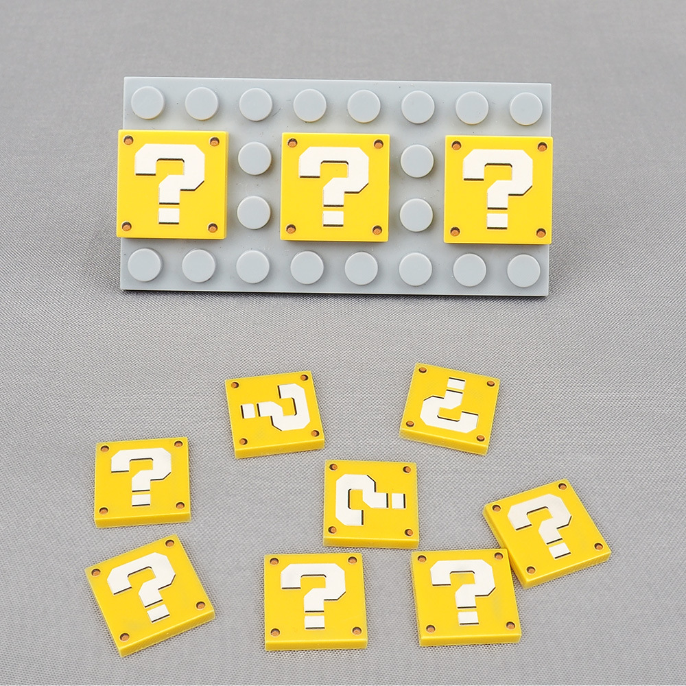 MOC 10PCS Question Mark 3068 2 - đánh giá và giá Board Game Quote