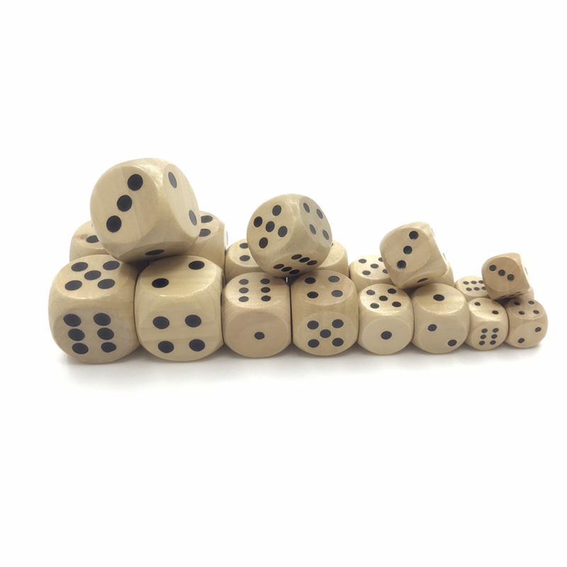 10 pcs pack games 12/16/20/25m - đánh giá và giá Dice Tower Wooden