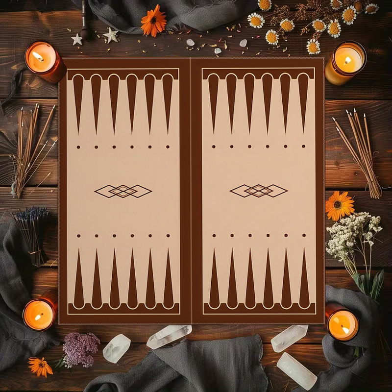 1pc Brown Backgammon Board Pri - đánh giá và giá Board Game Zenith