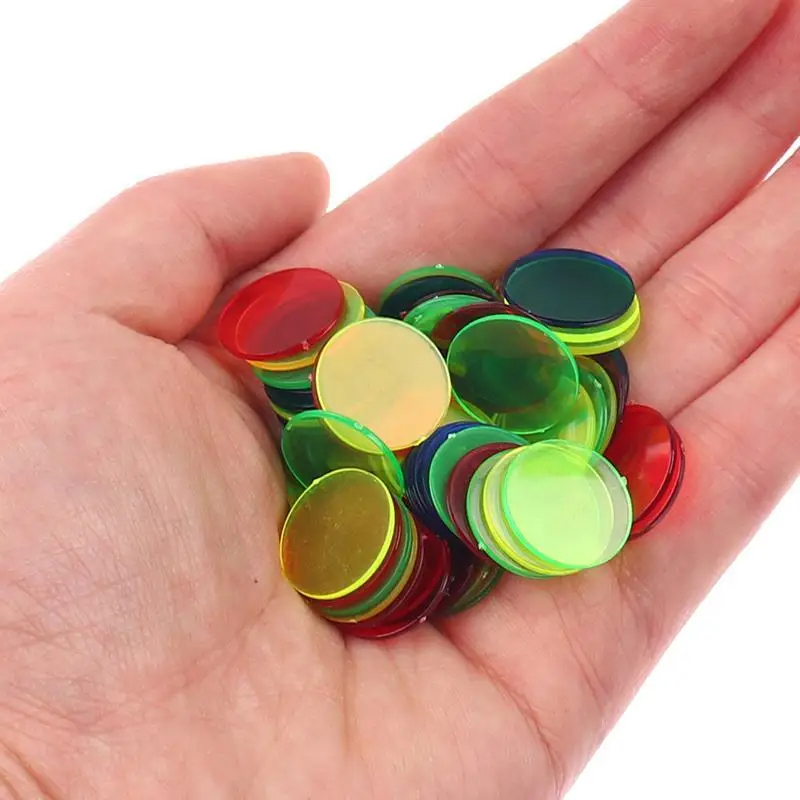 50/100/200pcs 19mm Chips Plast - đánh giá và giá Board Game Vector
