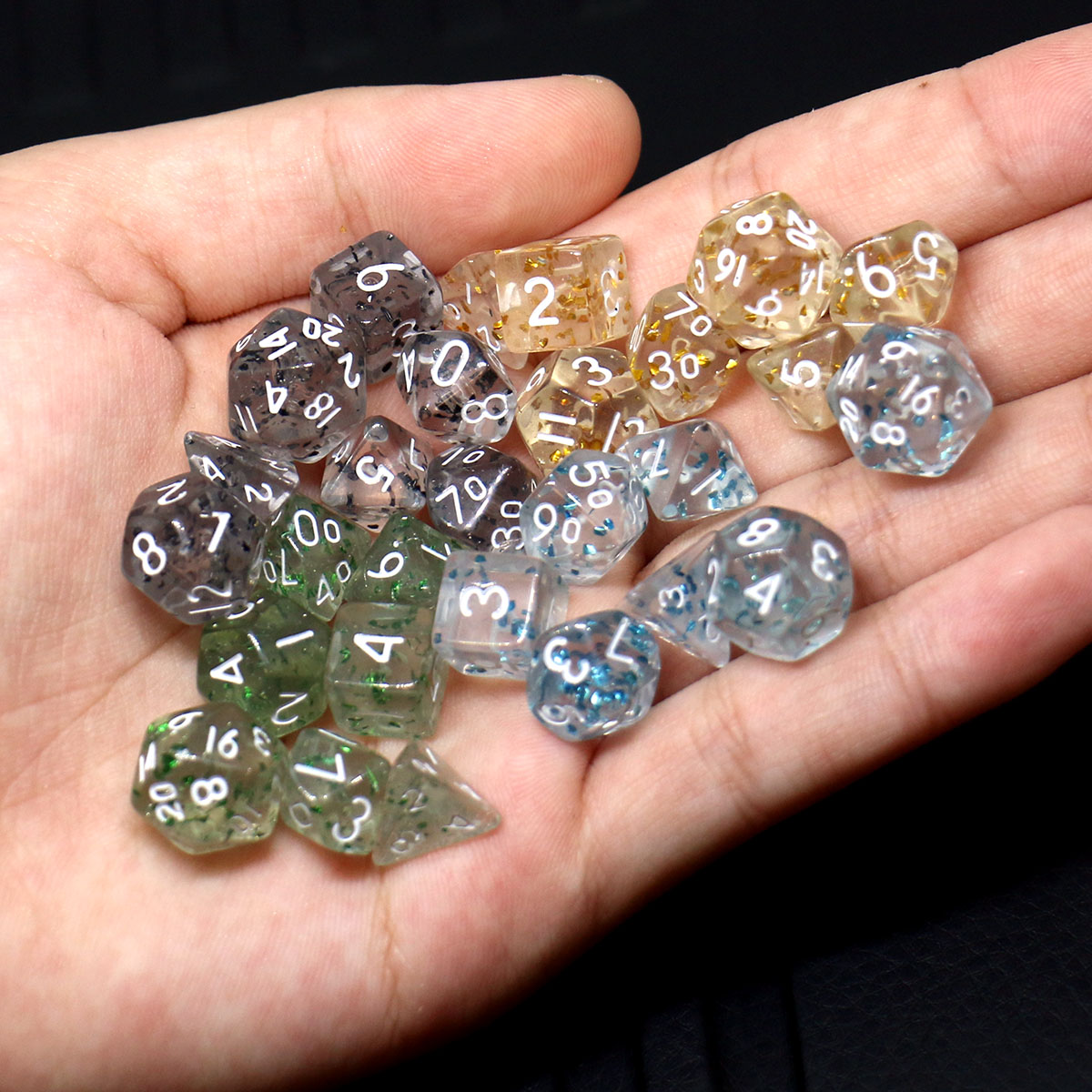 28pcs 4Set Mini Size Acrylic I - đánh giá và giá Board Game Land