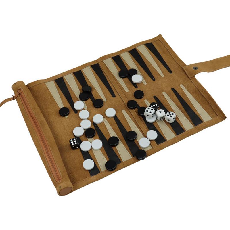 Travel Size Backgammon Game Po - đánh giá và giá Board Game Zenith