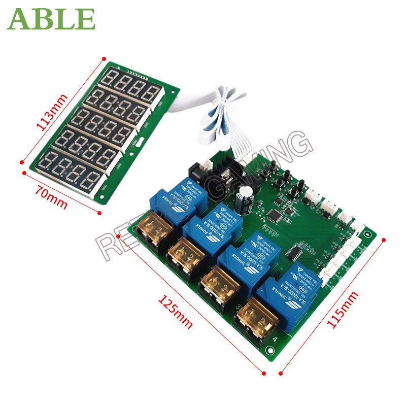 JY-215 Inbuilt Phản 4 Kênh Hẹn - đánh giá và giá Board Game Vector