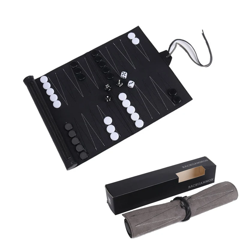 Roll Up Backgammon Sets Portab - đánh giá và giá Board Game Zenith
