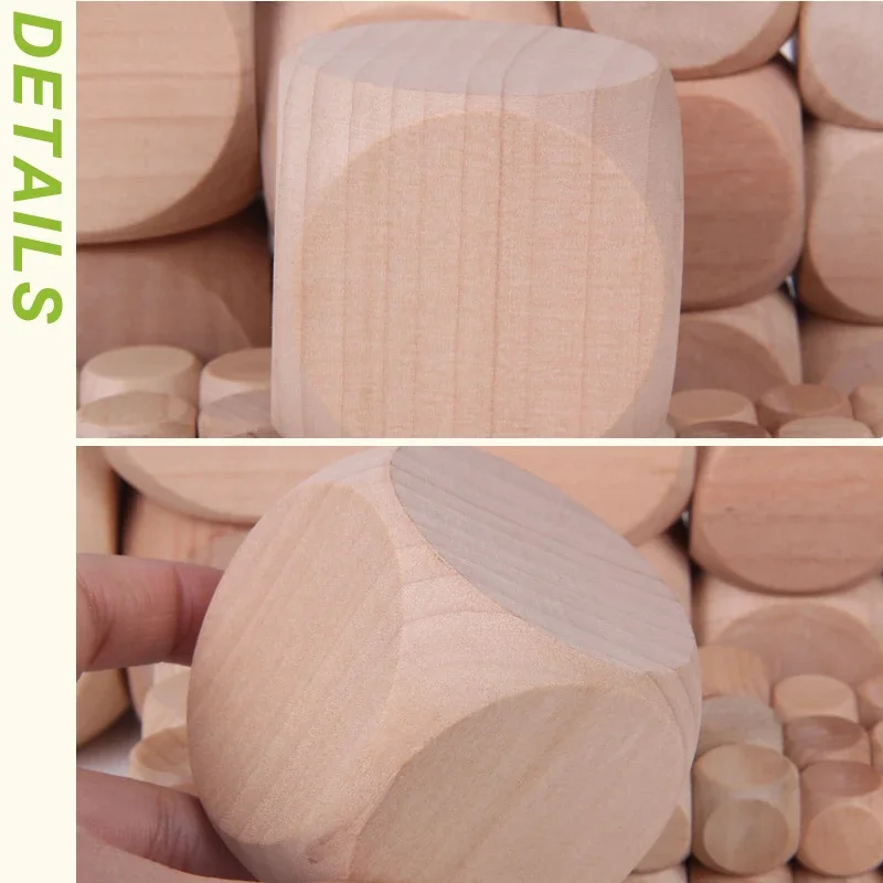 10pcs/Lot D6 6 Sided Blank Woo - đánh giá và giá Dice Tower Wooden