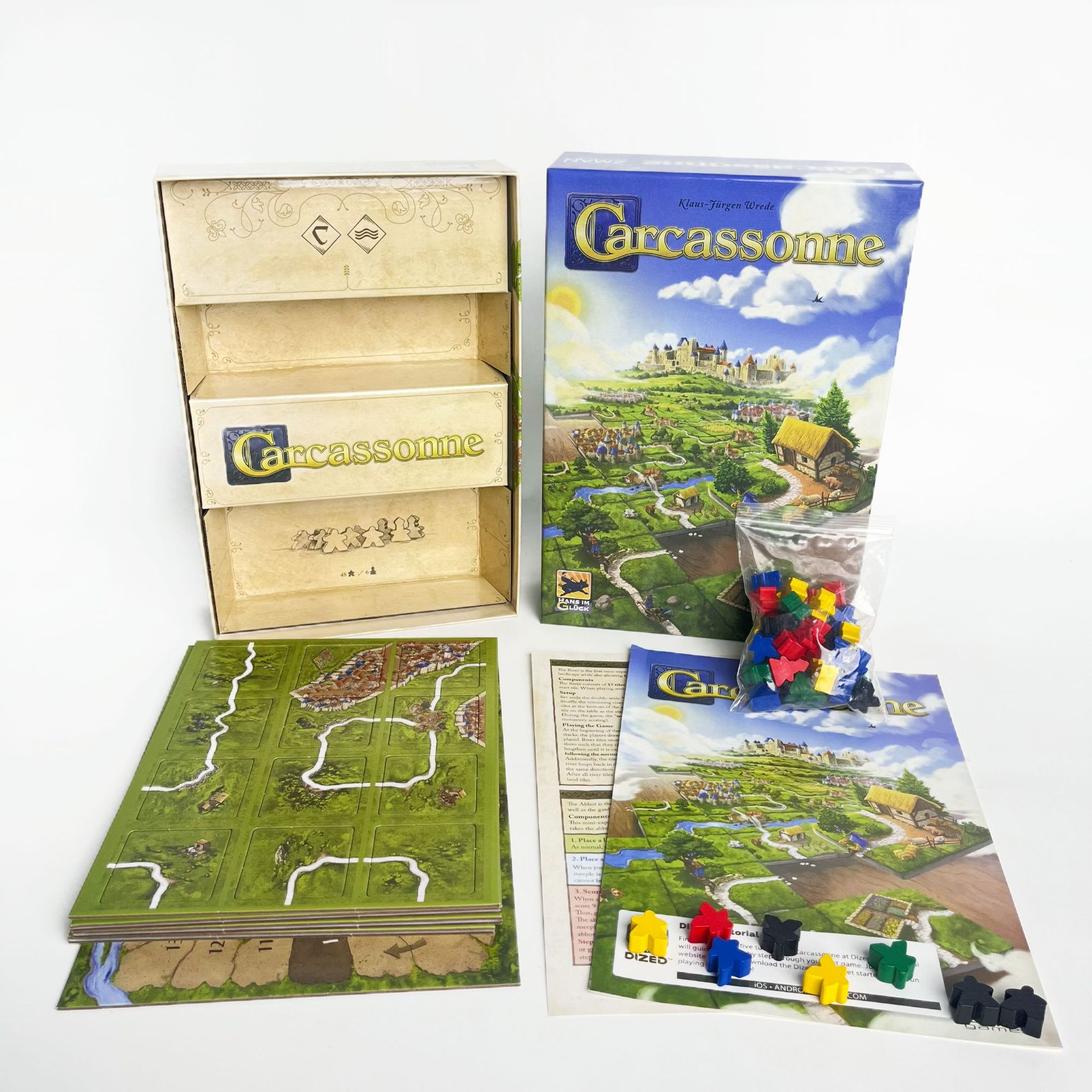 Carcassonne V3.0 Board Game -  - đánh giá và giá Board Game Vector